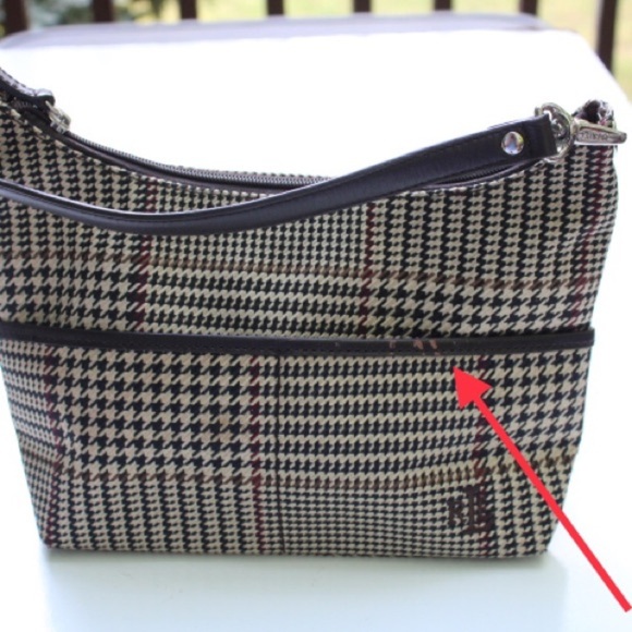 Lauren Ralph Lauren houndstooth bag - Picture 7 of 9